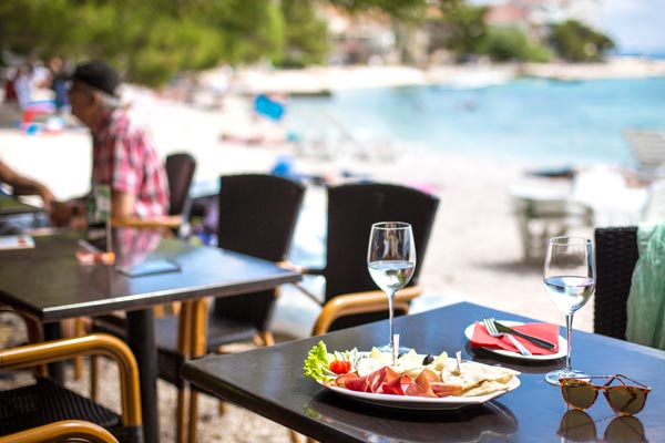 Restauranter på Makarskas riviera